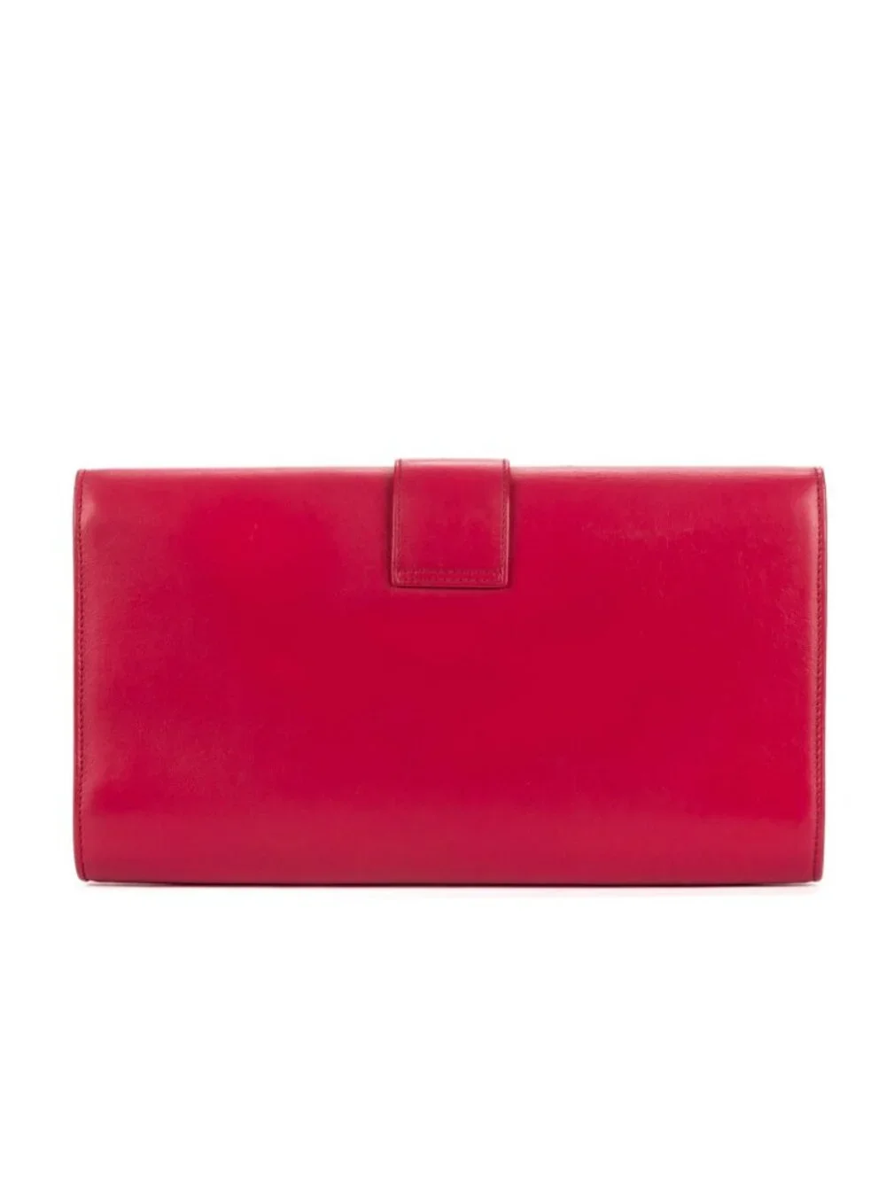 Saint Laurent Ligne-Y Pochette Pink Smooth Leather